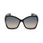 Preview: Tom Ford Astrid-02 FT0579 01B Damen Sonnenbrille