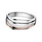 Preview: Calvin Klein Breathe Closed Bangle Silver Rosegold  XS