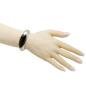 Preview: Calvin Klein Ellipse Armreif Silber Braun  S