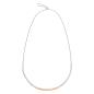 Preview: Calvin Klein Tune Halskette Silber Rosegold