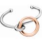 Preview: Calvin Klein Clinc Open Bangle Silver Rosegold  XS