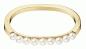 Preview: Calvin Klein Circling Closed Bangle Gold White  XS