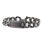 Preview: Police Anvil Armband Grau 21 cm