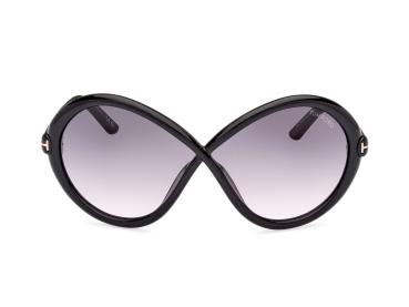 Preview: Tom Ford Jada FT1070 01B Damen Sonnenbrille