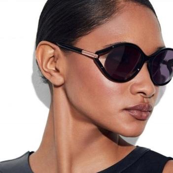 Preview: Tom Ford Melody FT1090 01A Damen Sonnenbrille