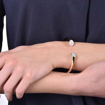 Preview: Calvin Klein Brilliant Armreif Rosegold  XS
