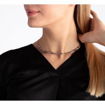 Preview: Calvin Klein Tune Halskette Silber Swarovski Blau 50 cm
