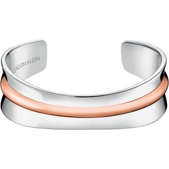 Calvin Klein Slinky Armreif Silber Rosegold  XS