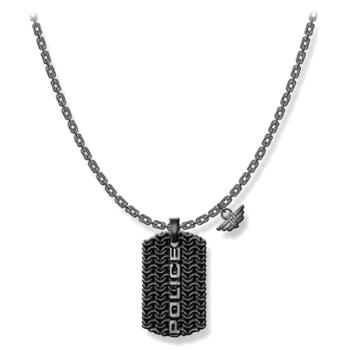 Police Engawa Dog Tag Halskette