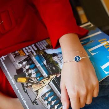 Preview: Tom Hope Sapphire Blue TM0300 Armband S