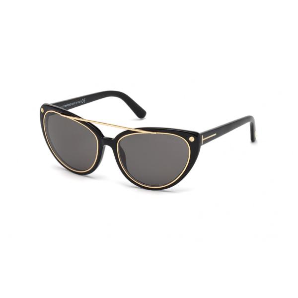 Tom Ford Edita FT0384 01A Damen Sonnenbrille