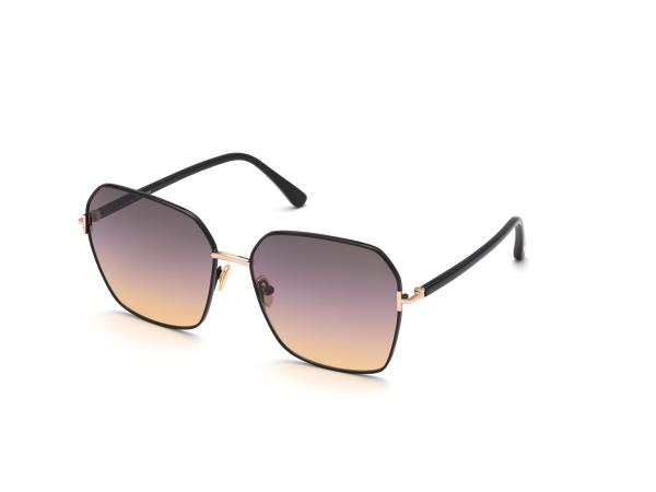 Tom Ford Claudia-02 FT0839 01B Damen Sonnenbrille