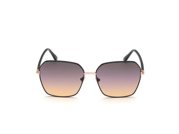 Tom Ford Claudia-02 FT0839 01B Damen Sonnenbrille