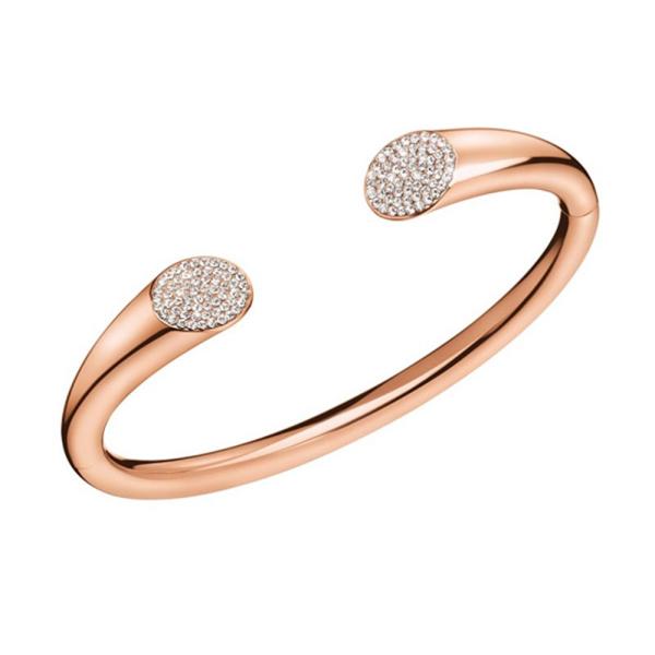 Calvin Klein Brilliant Open Bangle Rosegold  XS