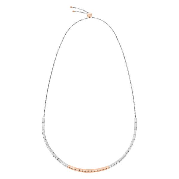 Calvin Klein Tune Halskette Silber Rosegold