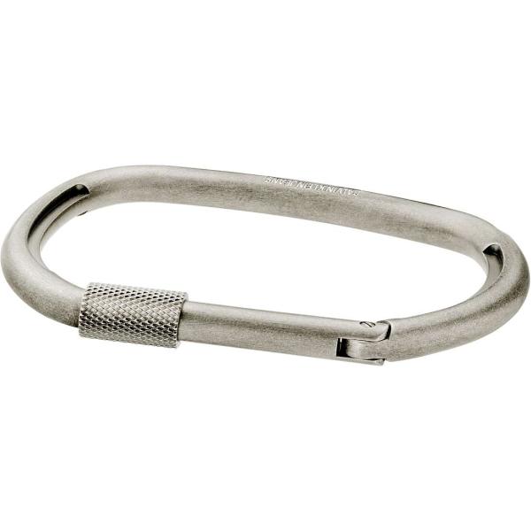 Calvin Klein Face Carabiner Hook Bangle Grey  S