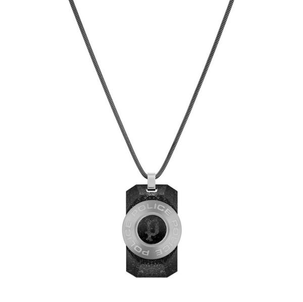 Police Noto Dog Tag Necklace