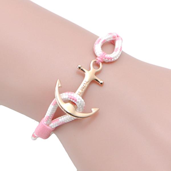Tom Hope Pearl Pink TM0172 Anker Armband M