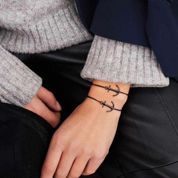 Tom Hope Saint Black TM0333 Anker Armband
